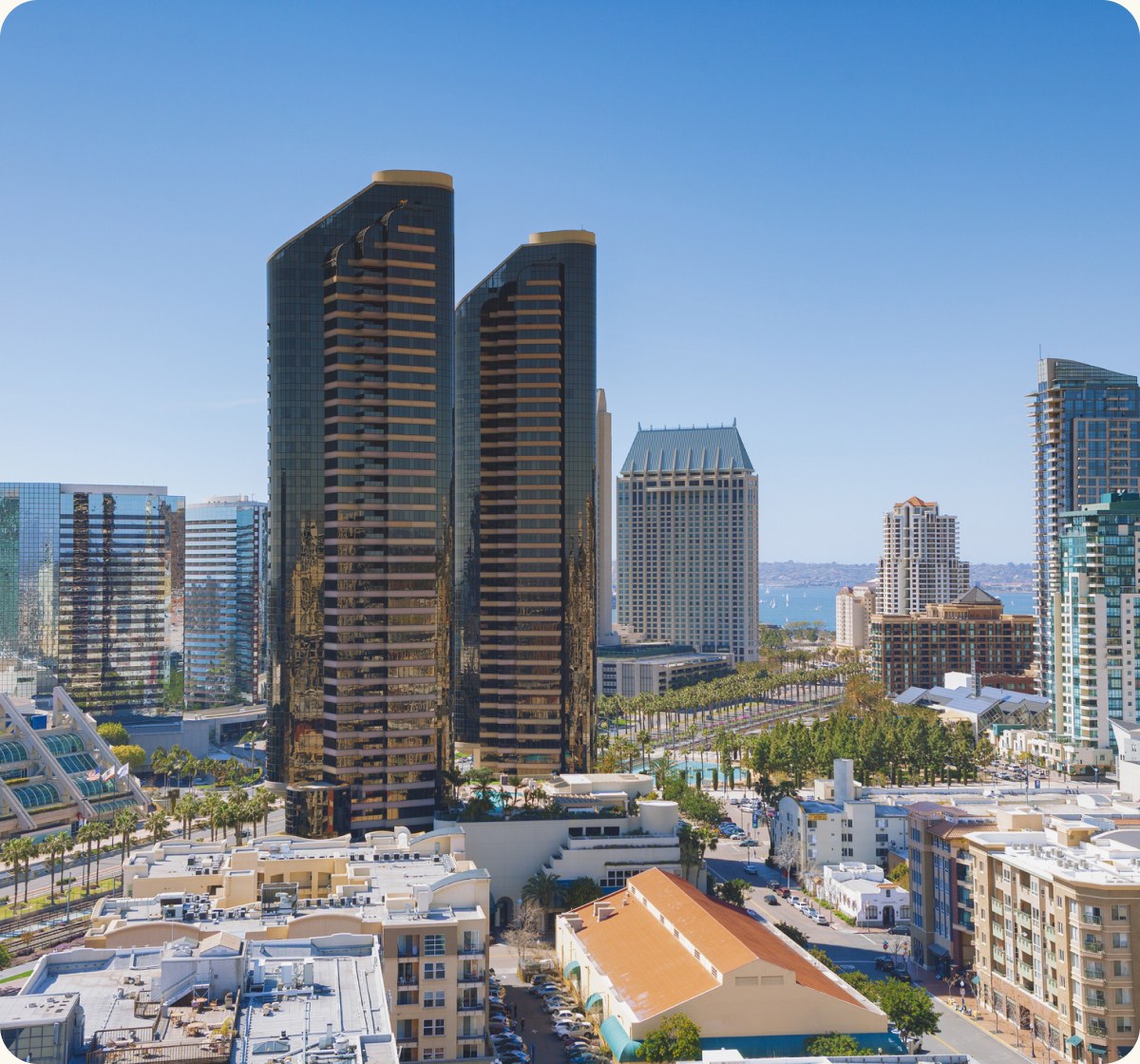 Downtown San Diego skyline